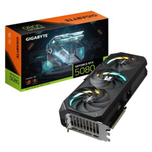 Placa video Gigabyte GEFORCE RTX 5080 GAMING 16G GDDR7 - GV-N5080GAMING-16GD