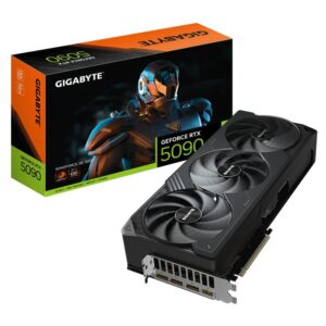 Placa Video GIGABYTE NVIDIA GEFORCE RTX 5090 WINDFORCE OC - GV-N5090WF3OC-32GD
