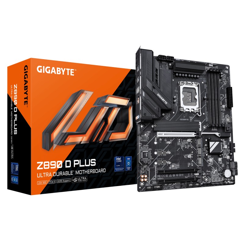 Placa video Gigabyte Z890 D PLUS-01 Placa video Gigabyte Z890 D PLUS - imagine 1