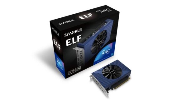 Placa Video INTEL SPARKLE ARC A380 ELF 6GB GDDR6 96 bit - SA380E-6G