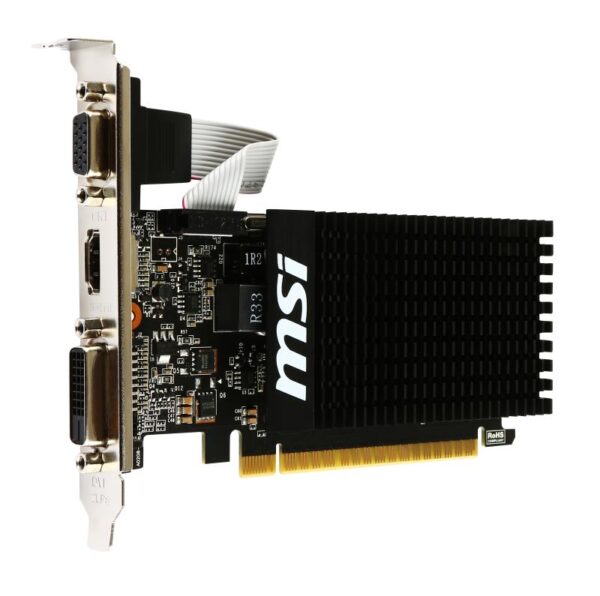 Placa video MSI GeForce® GT 710, 2GB DDR3, 64-bit - GT 710 2GD3H LP