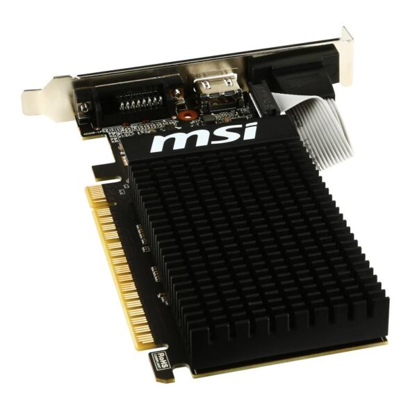 Placa video MSI GeForce® GT 710, 2GB DDR3, 64-bit - GT 710 2GD3H LP