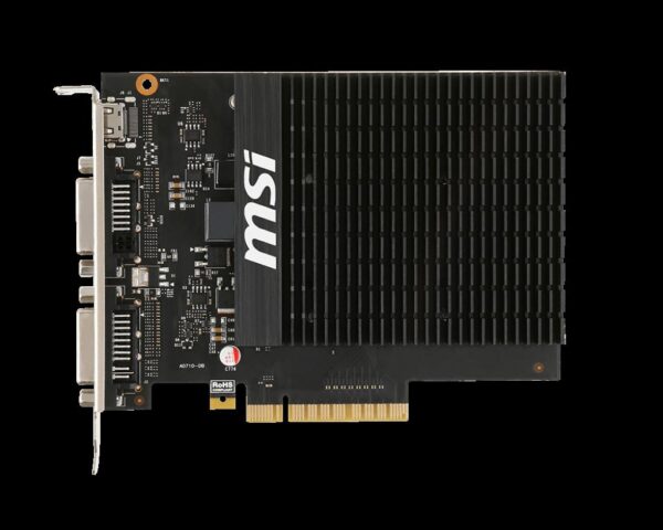 Placa video MSI GeForce® GT 710 2GD3H H2D, 2GB DDR3, 64-bit