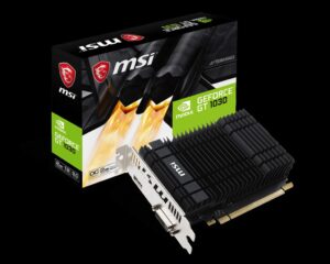 Placa video MSI GeForce® GT1030 OC, 2 GB GDDR5, 64-bit - GT 1030 2GH OC