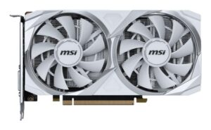 Placa Video MSI GEFORCE RTX 3050 VENTUS 2X XS - GEFORCE RTX3050 VENTUS 2X XS WHITE 8G OC