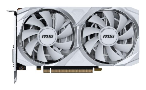Placa Video MSI GEFORCE RTX 3050 VENTUS 2X XS - GEFORCE RTX3050 VENTUS 2X XS WHITE 8G OC