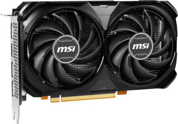 Placa Video MSI GEFORCE RTX 4060 VENTUS 2X BLACK OC 8GB GDDR6 128 bit