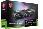 Placa video MSI GeForce RTX 4070 SUPER GAMING X SLIM