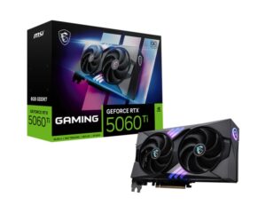 Placa Video MSI GEFORCE RTX 5060 TI GAMING OC 8GB GDDR7 128 bit