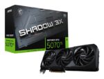 Placa Video MSI GEFORCE RTX 5070 TI 16G SHADOW 3X OC GDDR7 256 bit