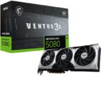 Placa Video MSI GEFORCE RTX 5080 VENTUS 3X OC PLUS 16GB GDDR7 256 bit