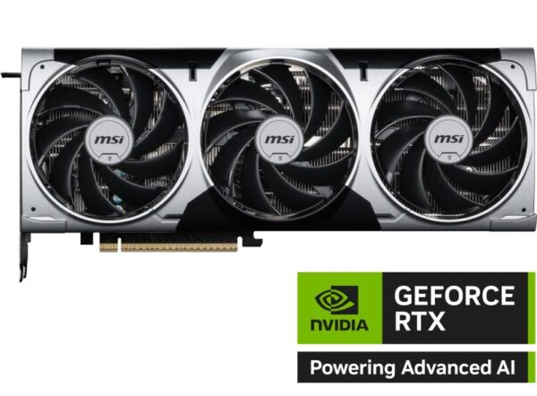 Placa Video MSI GEFORCE RTX 5080 VENTUS 3X OC PLUS 16GB GDDR7 256 bit