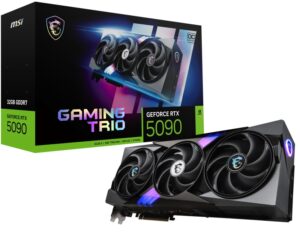 Placa Video MSI GEFORCE RTX 5090 GAMING TRIO OC 32GB GDDR7 512bit
