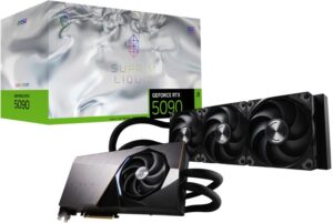 Placa Video MSI GEFORCE RTX 5090 SUPRIM LIQUID SOC 32GB 512 bit
