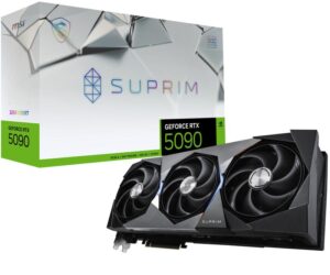 Placa Video MSI GEFORCE RTX 5090 SUPRIM OC 32GB GDDR7 512 bit