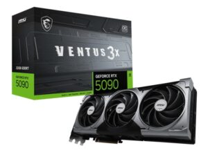 Placa Video MSI GEFORCE RTX 5090 TI VETUS 3X OC 32GB GDDR7 512 bit