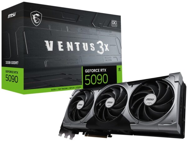 Placa Video MSI GEFORCE RTX 5090 VANGUARD SOC 32GB GDDR7 512 bit