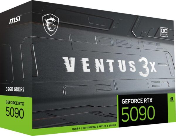 Placa Video MSI GEFORCE RTX 5090 VANGUARD SOC 32GB GDDR7 512 bit