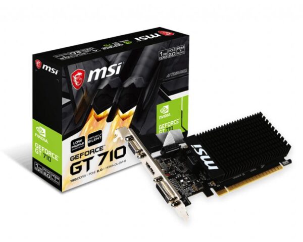 Placa video MSI GT 710 1GD3 LP, 1GB DDR3, 64 bit