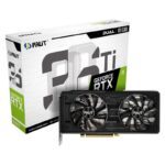 Placa video Palit GeForce RTX 3060 Ti Dual LHR, 8GB GDDR6, 256-bit - NE6306T019P2-190AD - imagine 2