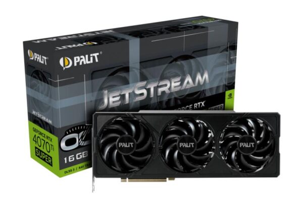 Placa Video Palit GeForce RTX 4070 Ti SUPER JetStream - NED47TSS19T2-1043J