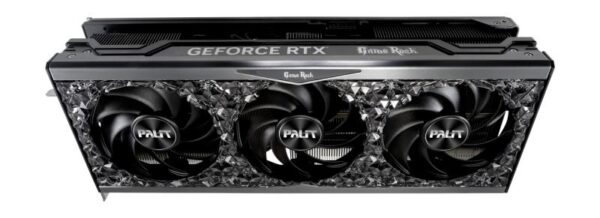 Placa Video PALIT GEFORCE RTX 4070TI SUPER GAMEROCK OMNIBLACK - NED47TS019T2-1020Q