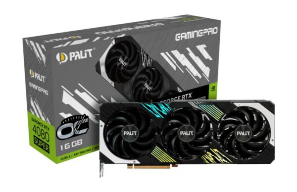 Placa Video Palit GeForce RTX 4080 SUPER GamingPro OC - NED408ST19T2-1032A