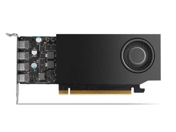 Placa video PNY RTX A1000, 8GB GDDR6, 128bit, 4xmini DisplayPort - VCNRTXA1000-SB