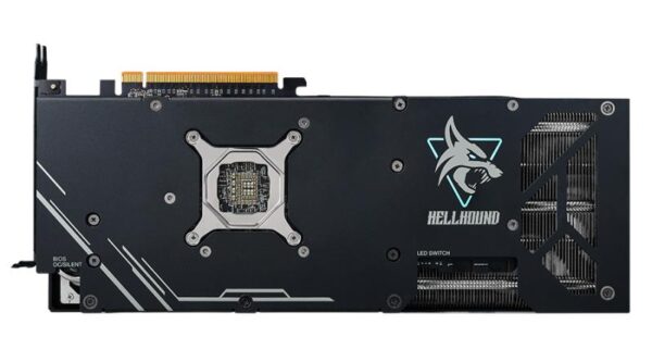 Placa Video POWER COLOR Hellhound AMD Radeon RX 7700 XT 12GB - RX7700XT 12G-L/OC