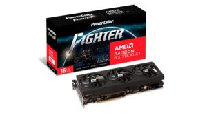 Placa Video POWERCOLOR FIGHTER AMD RADEON RX 7800 XT - RX7800XT 16G-F/OC