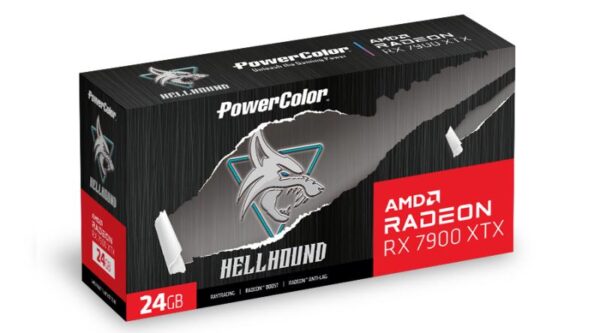 Placa Video POWERCOLOR Radeon RX7900 XTX HELLHOUND 24GB GDDR6 384 bit - RX7900XTX 24G-L/OC