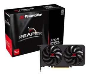 Placa Video POWERCOLOR REAPER AMD RADEON RX 9060 XT 16GB GDDR6 128 bit - RX9060XT 16G-A