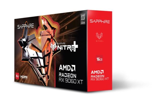 Placa Video SAPPHIRE NITRO+ RX 9060 XT 16GB GDDR6 128 bit - 11350-01-20G