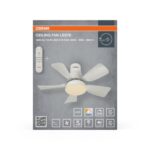 Plafoniera LED CCT cu ventilator Osram Leste cu Telecomanda - 000004058075857735 - imagine 2
