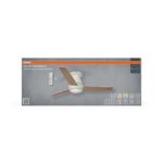 Plafoniera LED CCT cu ventilator Osram Nordes cu Telecomanda - 000004058075857711 - imagine 2