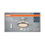 Plafoniera LED cu ventilator Osram Retractable cu Telecomanda - 000004099854506789 - imagine 2