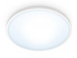 Plafoniera LED inteligenta WiZ SuperSlim, Wi-Fi, Bluetooth - 000008719514338012