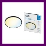 Plafoniera LED inteligenta WiZ SuperSlim, Wi-Fi, control vocal - 000008720169071018