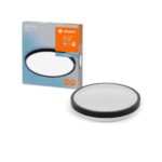 Plafoniera LED pentru baie Ledvance Orbis Disc Black, 18W, 2200 lm - 000004099854096112