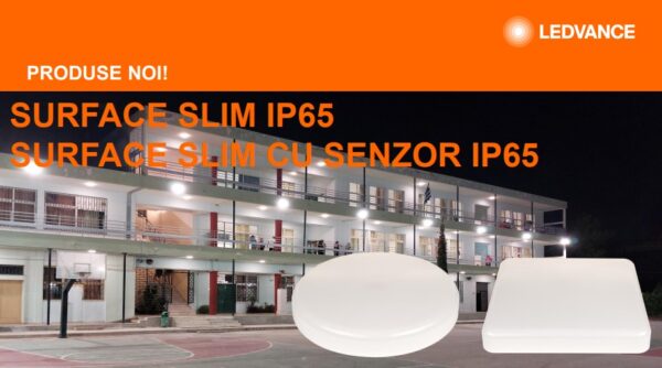 Plafoniera LED pentru exterior Ledvance SURFACE SLIM ROUND 260 - 000004099854102653