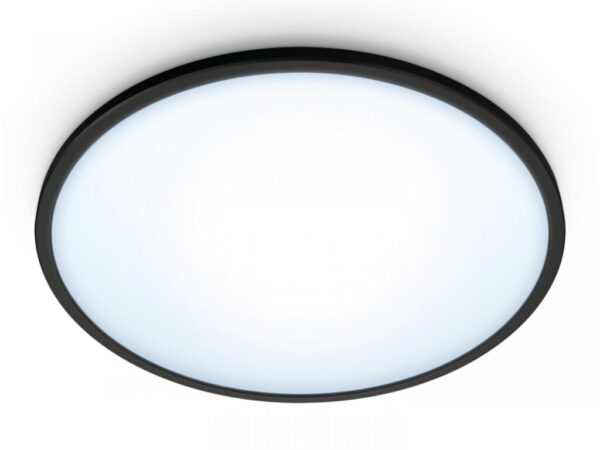 Plafoniera LED WiZ SuperSlim, Wi-Fi, Bluetooth, 16W, 1500 lm - 000008719514338036