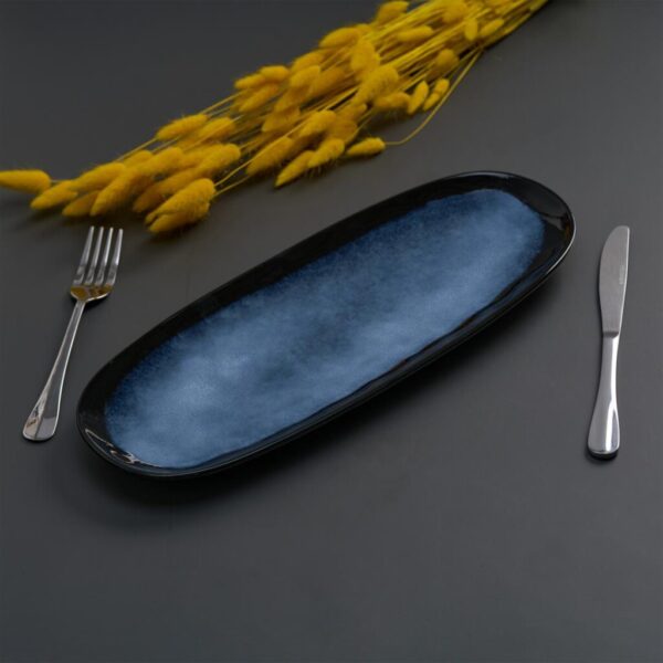 PLATOU CERAMICA 38x15 CM, SERENITY, ART OF DINING BY HEINNER - HR-LH-P38