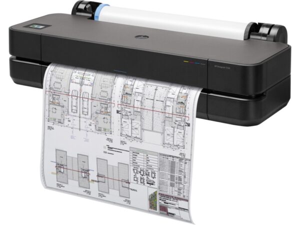 Plotter HP DesignJet T250 24-in Printer, Dimensiune A1, 24" - 5HB06A