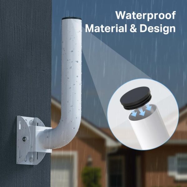 Pole/Wall Mount Kit for Outdoor Access Point Dimensions: 330.5×172.5×49.5 - TL-APM200