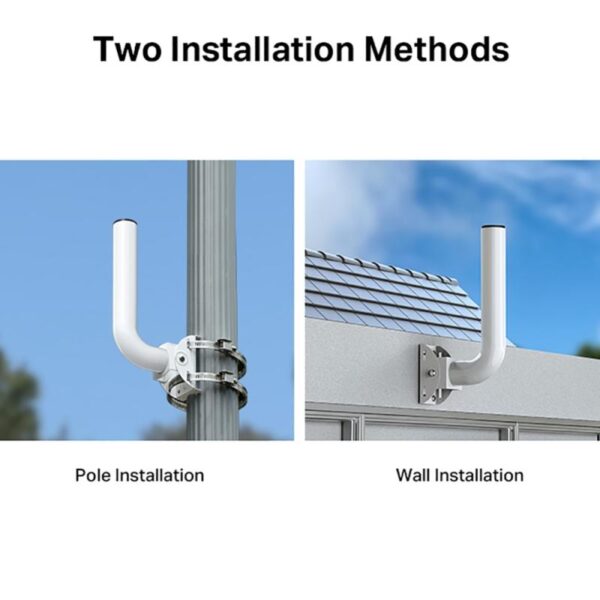 Pole/Wall Mount Kit for Outdoor Access Point Dimensions: 330.5×172.5×49.5 - TL-APM200