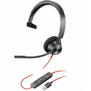 Poly Blackwire 3315 Microsoft Teams Certified USB-A Headset - 76J13AA