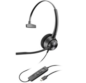 Poly EncorePro 310 USB-C Monoaural Headset TAA - 767G1AA
