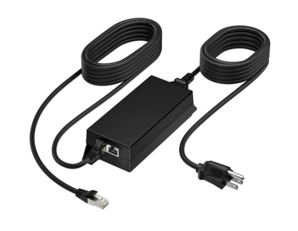 Poly PoE++ 65W 2.5G Adapter with 3.66m CAT6A Cable and Power Cord - B5NH6AA