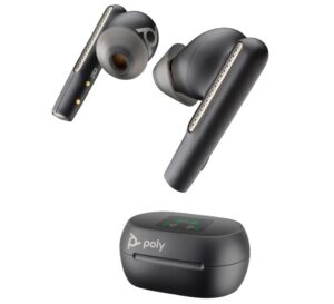 Poly Voyager Free 60+ UC M Carbon Black Earbuds - 7Y8H0AA