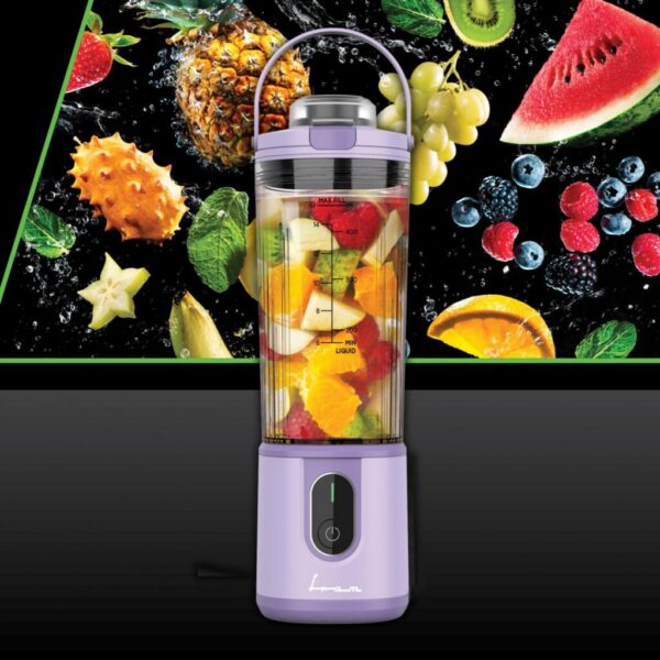 PORTABLE BLENDER FRAM FBP-P74PP, BATTERY: 7.4V-2000MAH